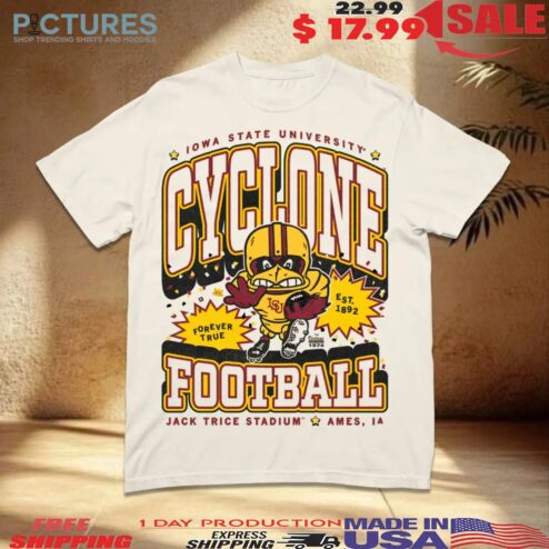 Iowa State Cyclones Football Jack Trice Stadium Ames IA Max Collegiate T Shirt
