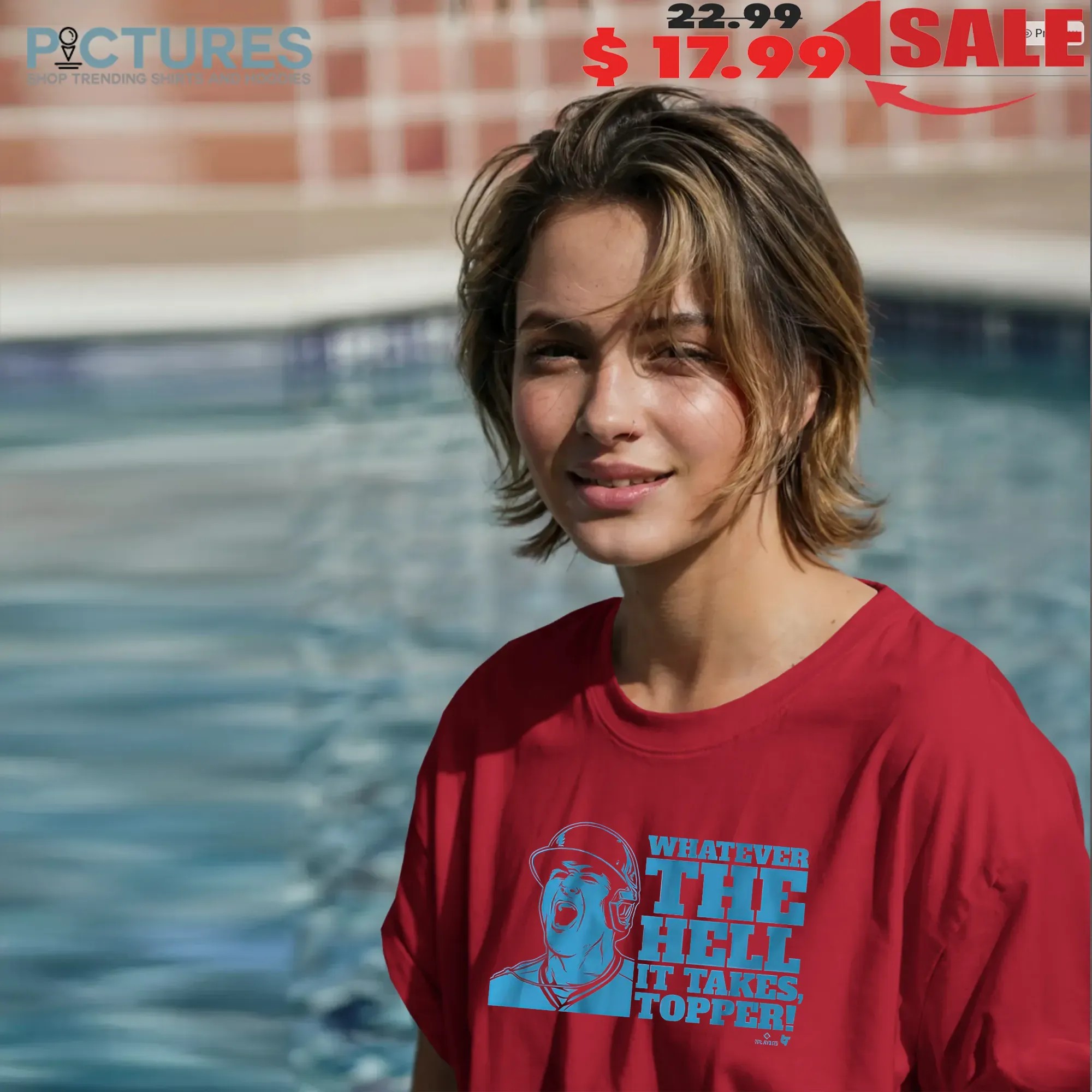 Jacob Tyler Realmuto Whatever The Hell It Takes Topper Graphic T Shirt