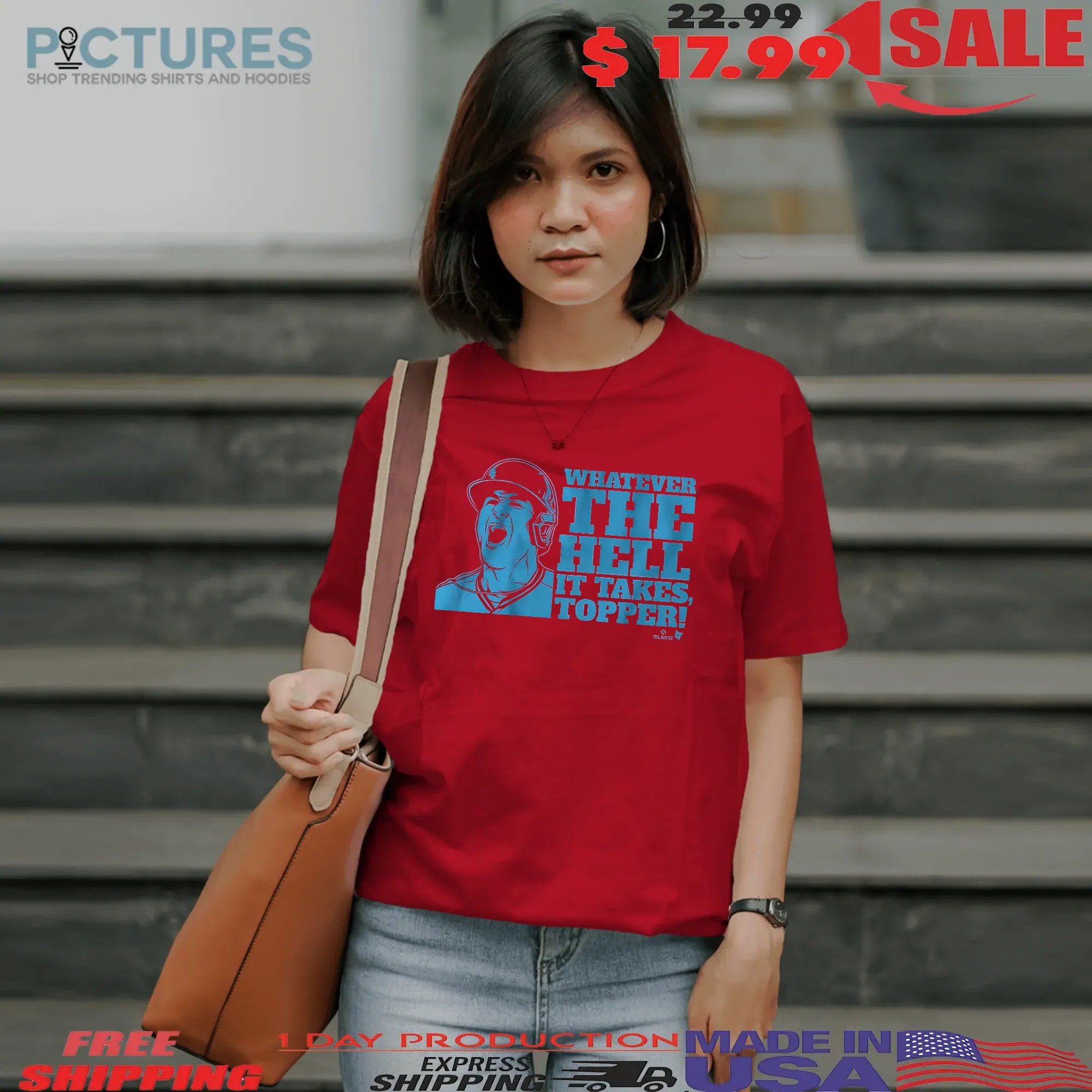 Jacob Tyler Realmuto Whatever The Hell It Takes Topper Graphic T Shirt