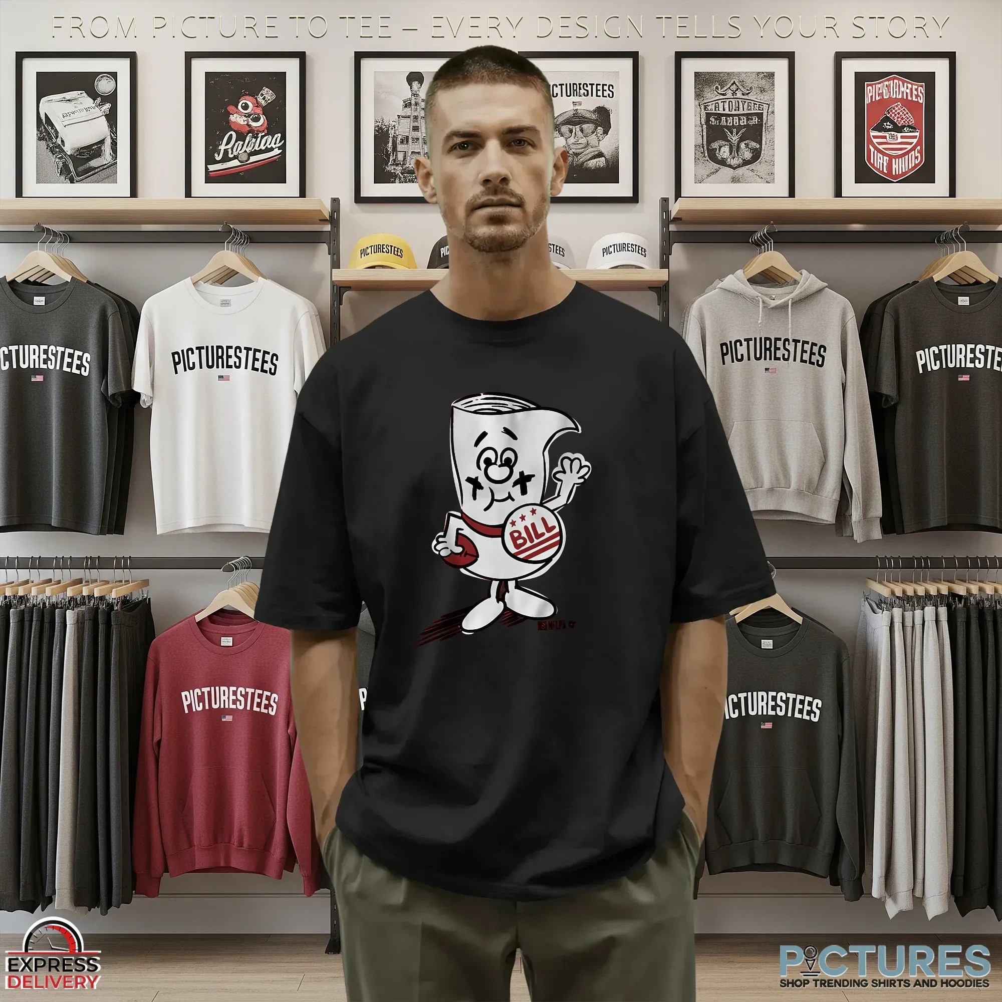 Jacory Croskey-Merritt Washington Commanders NFL Football Capitol Hill Bill T Shirt