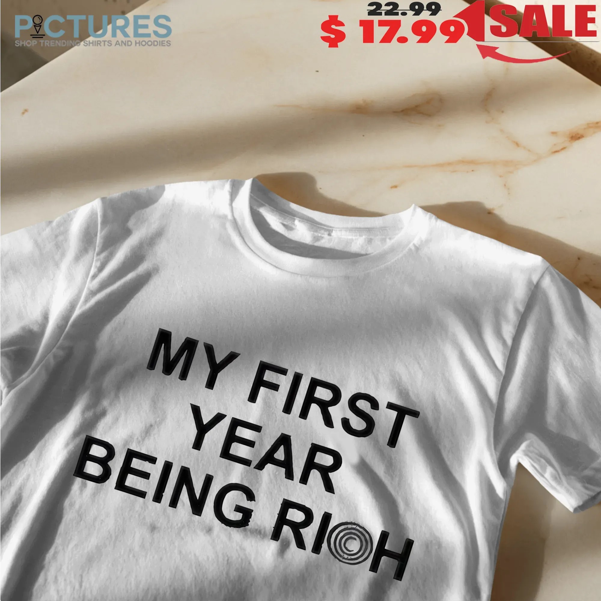 Jalen Carter Eagles My First Year Being Rich Meme T Shirt