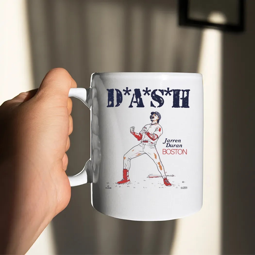 Jarren Duran Boston Red Sox DASH Super Star Pose Baseball Graphic T Shirt