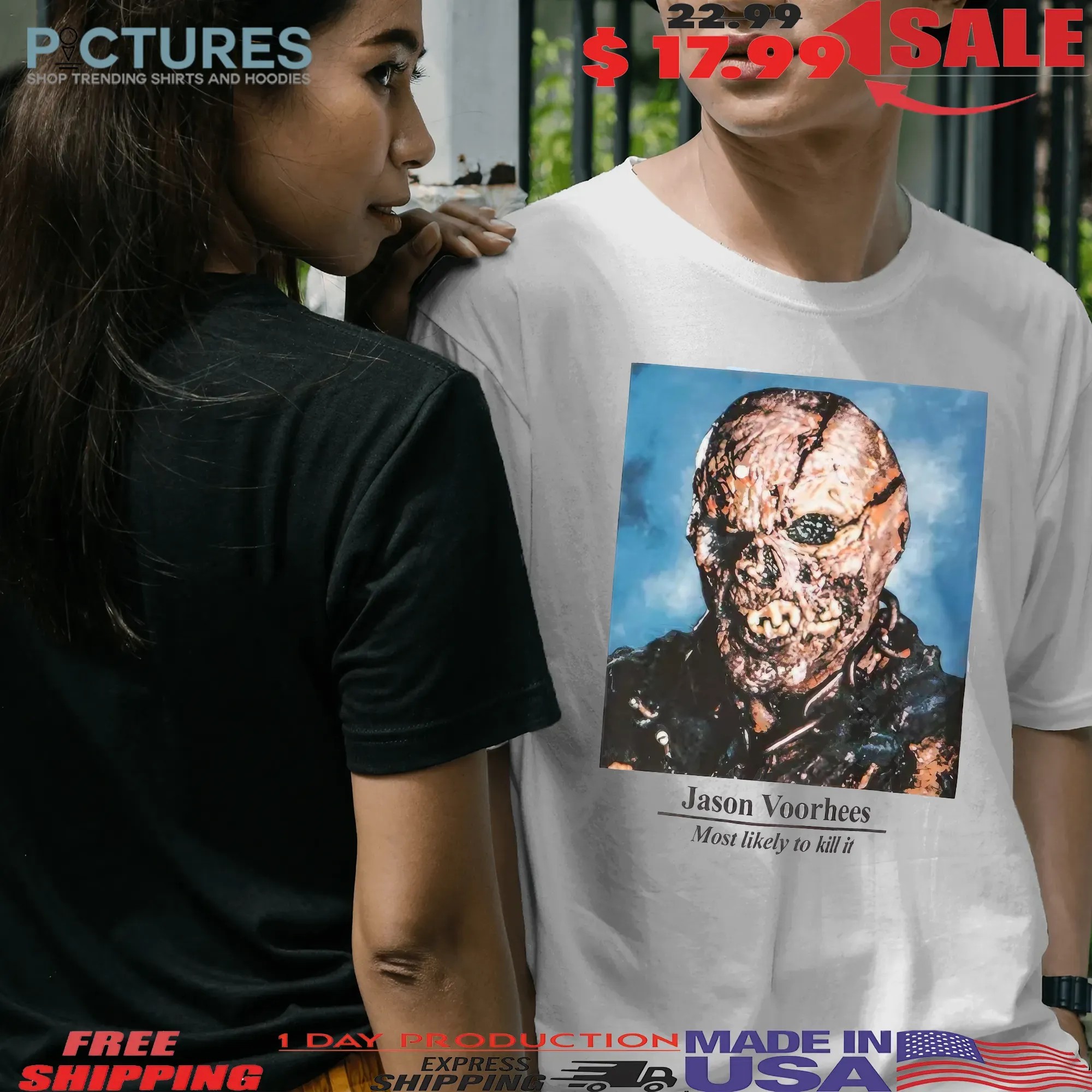 Jason Voorhees Senior Superlatives Most Likely To Kill It Halloween T Shirt