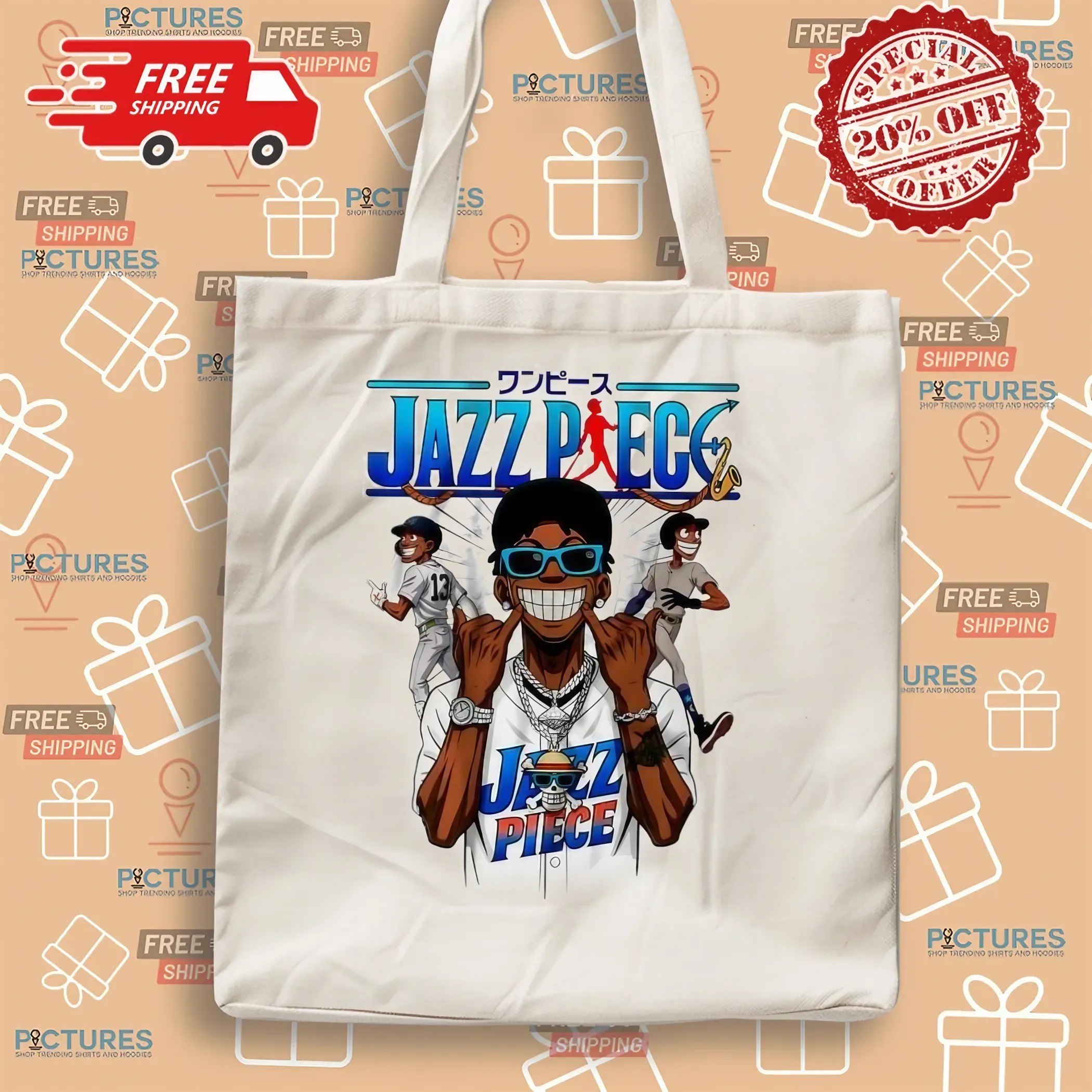 Jazz Piece Jazz Chisholm Jr X One Piece Mashup T Shirt