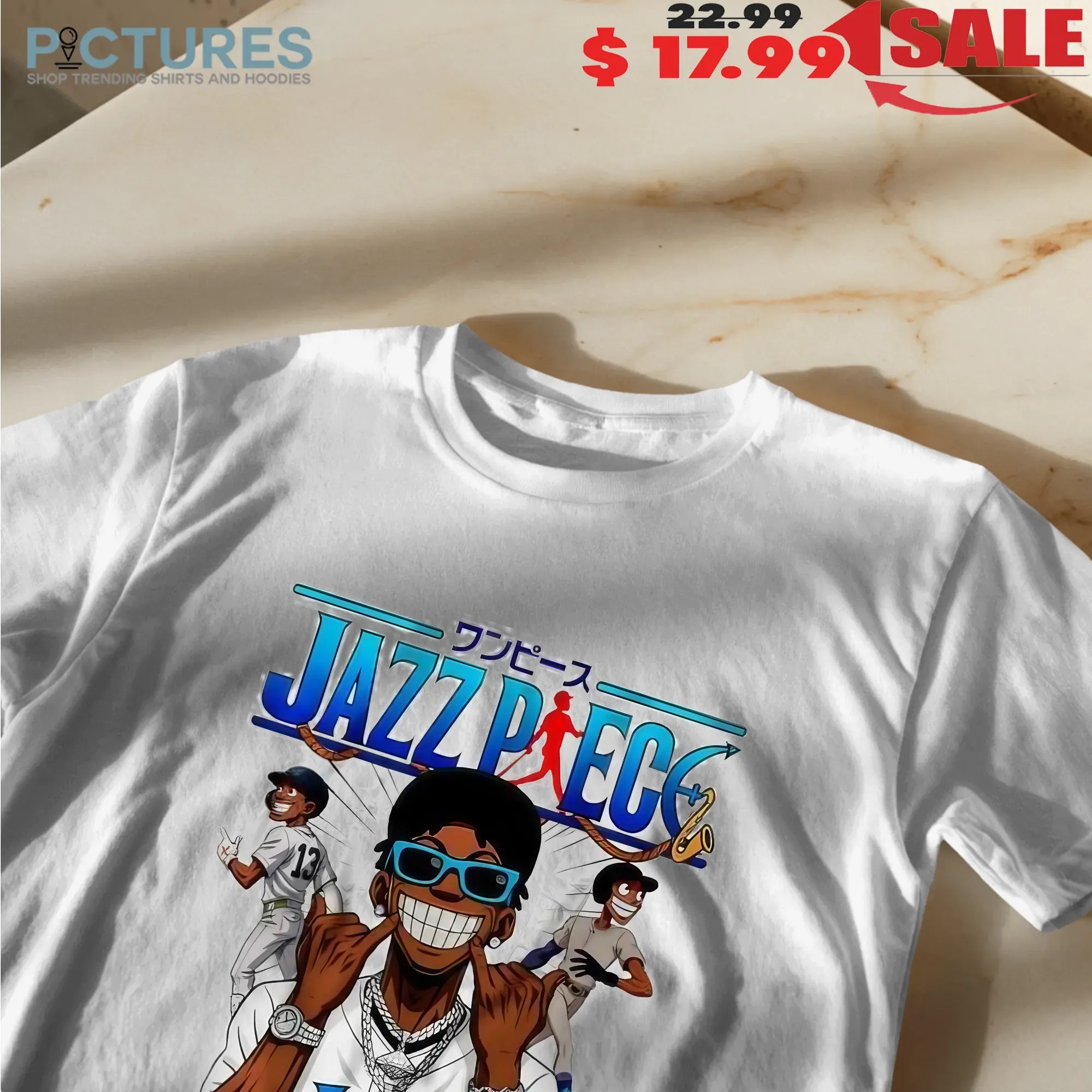 Jazz Piece Jazz Chisholm Jr X One Piece Mashup T Shirt
