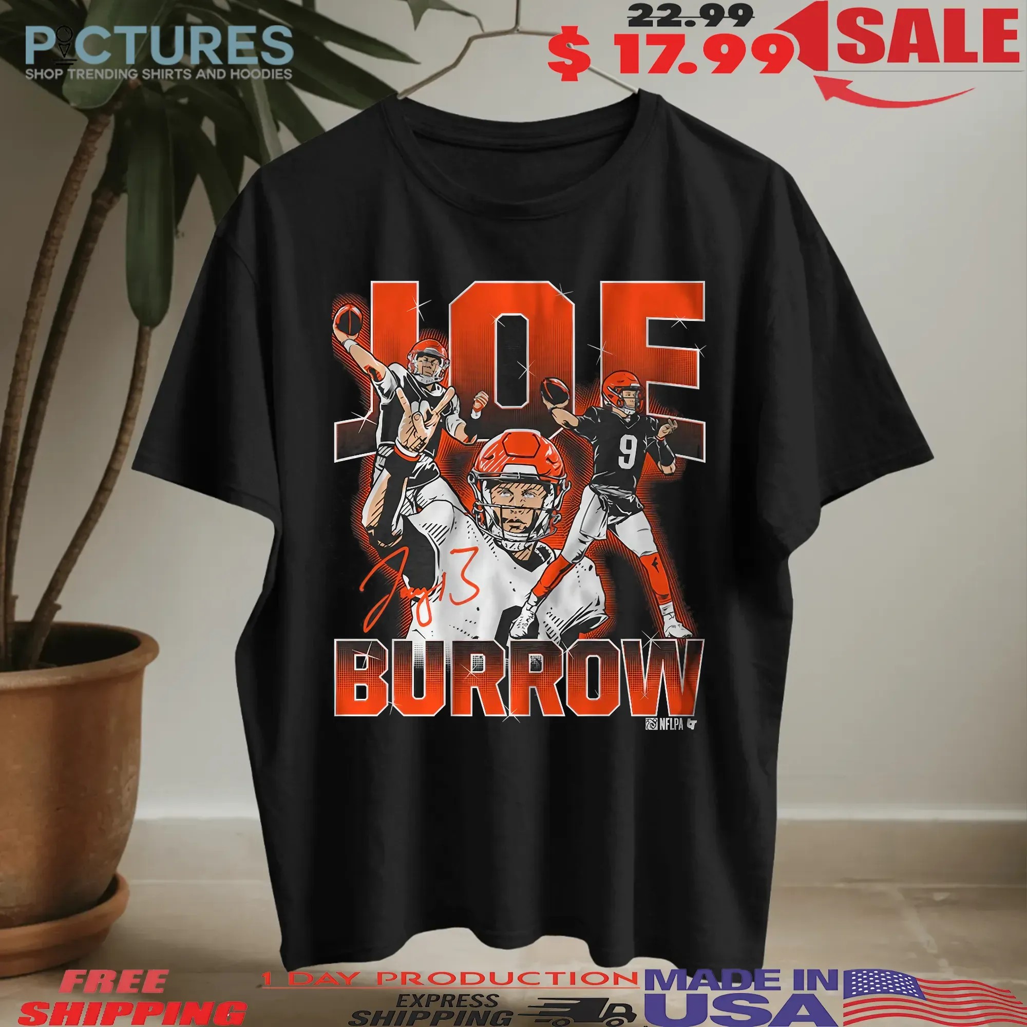 Joe Burrow Masterpiece Vintage Bootleg Graphic T Shirt