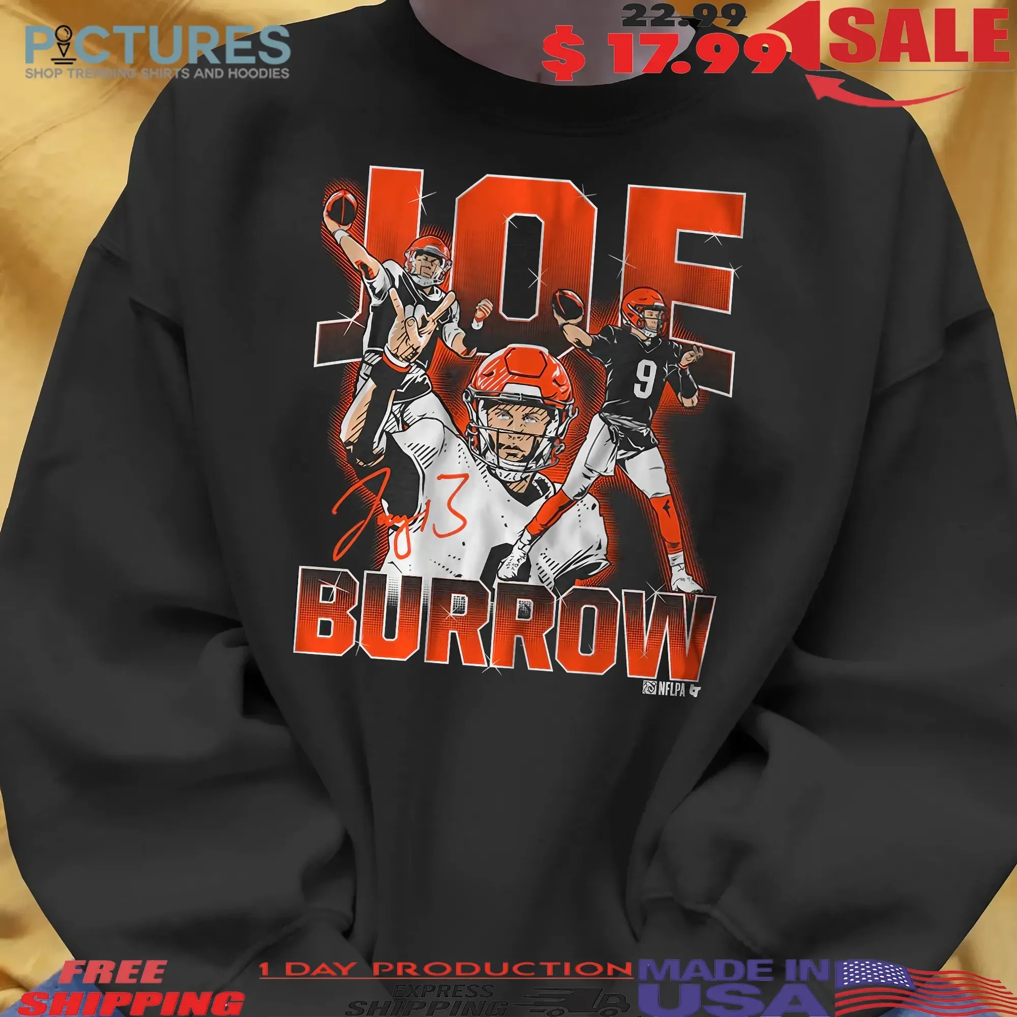 Joe Burrow Masterpiece Vintage Bootleg Graphic T Shirt