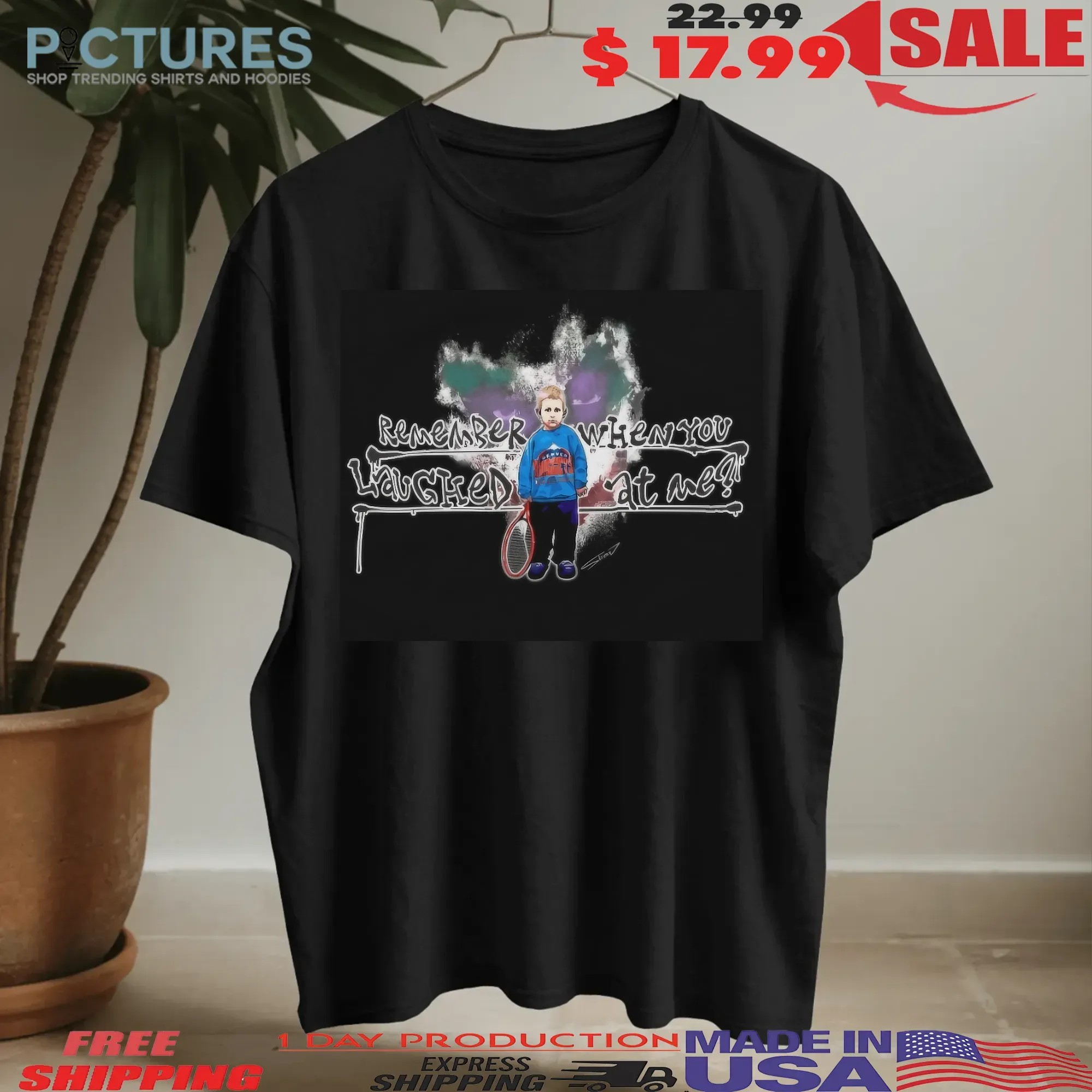 Joker Nikola Jokic Remember When You Laughed At Me Now I Have 3 MVP T Shirt