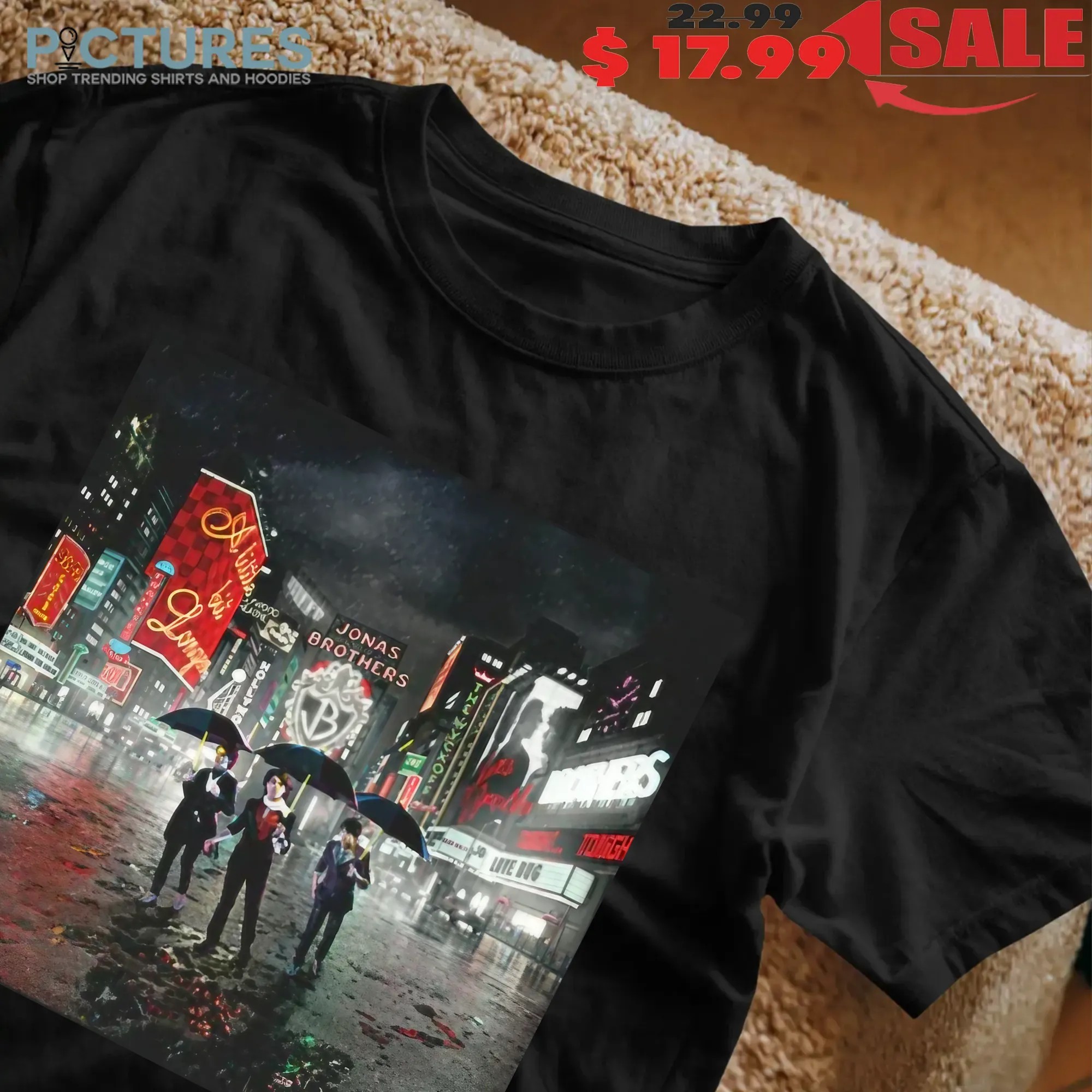 Jonas Brothers A Little Bit Longer In The Rain T Shirt