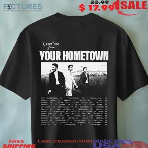 Jonas Brothers Greetings Admat Event T Shirt