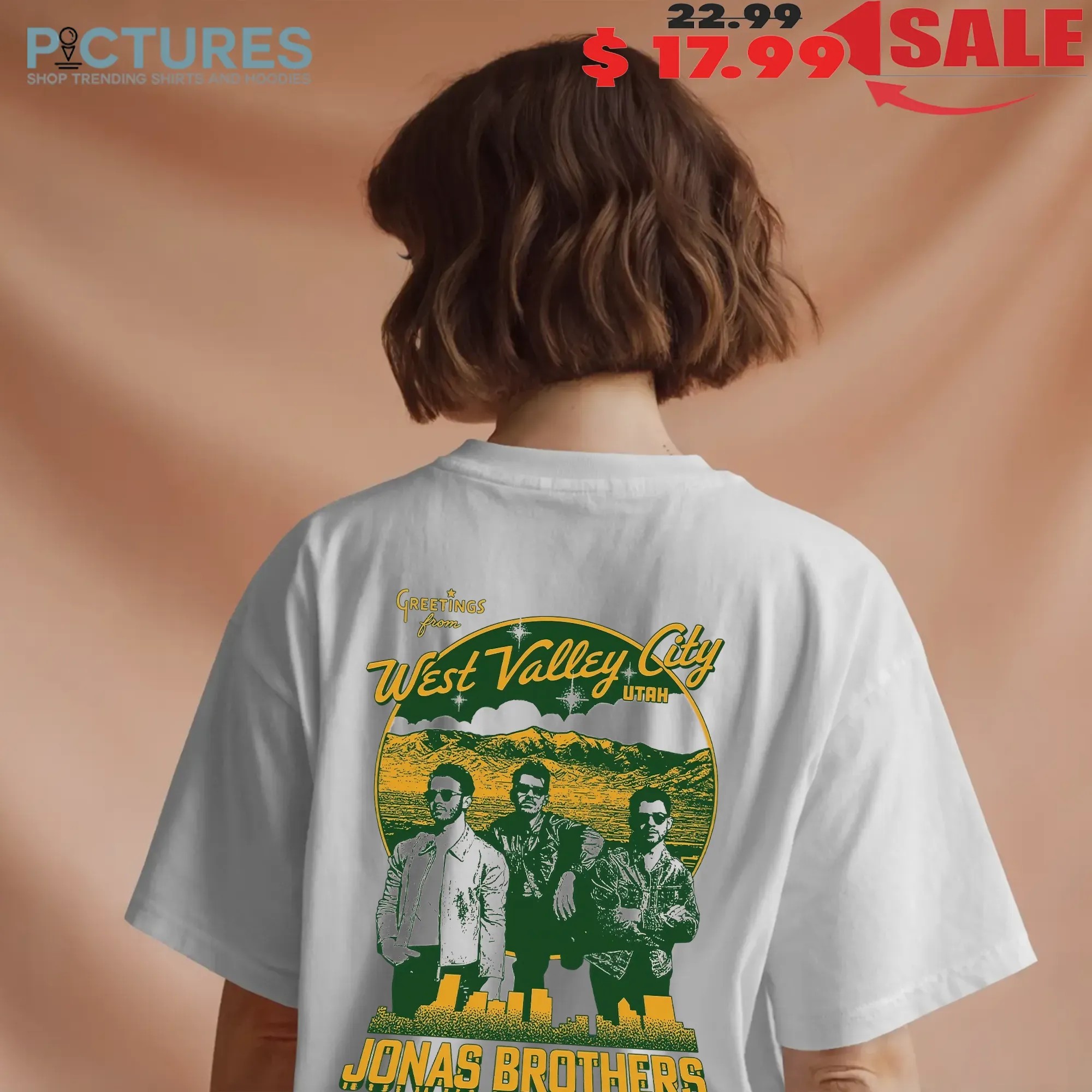 Jonas Brothers Greetings From Your West Valley City Utah September 2025 T Shirt