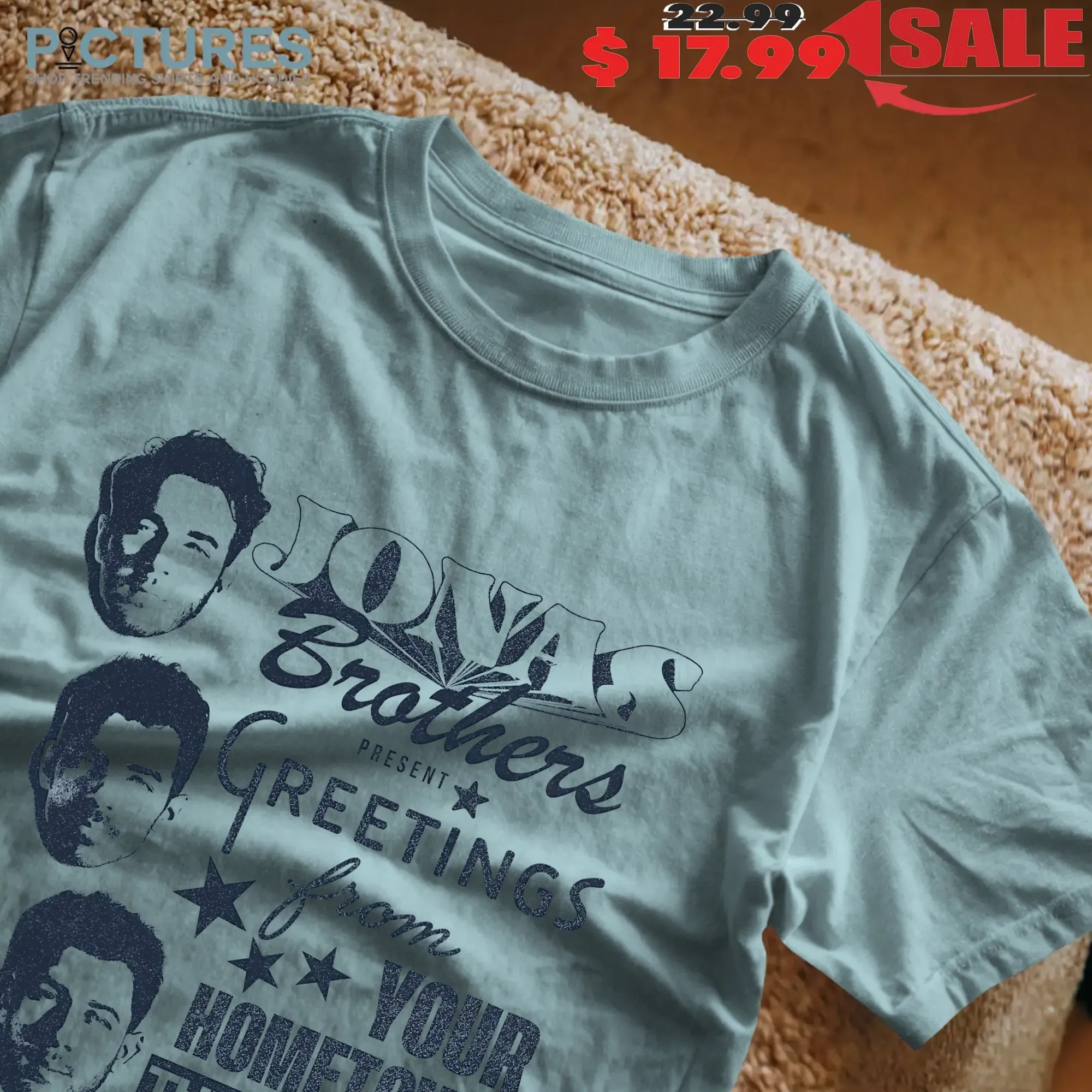 Jonas Brothers Present Greeting From Your Hometown The 2025 Tour T Shirt