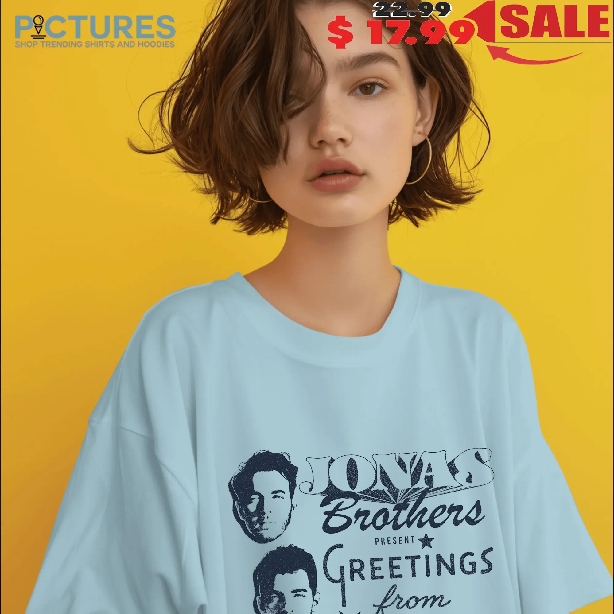 Jonas Brothers Present Greeting From Your Hometown The 2025 Tour T Shirt