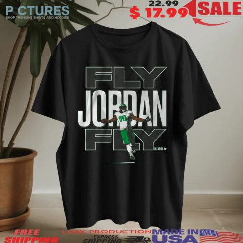 Jordan Davis Fly Jordan Fly Philadelphia Eagles Philly Graphic T Shirt