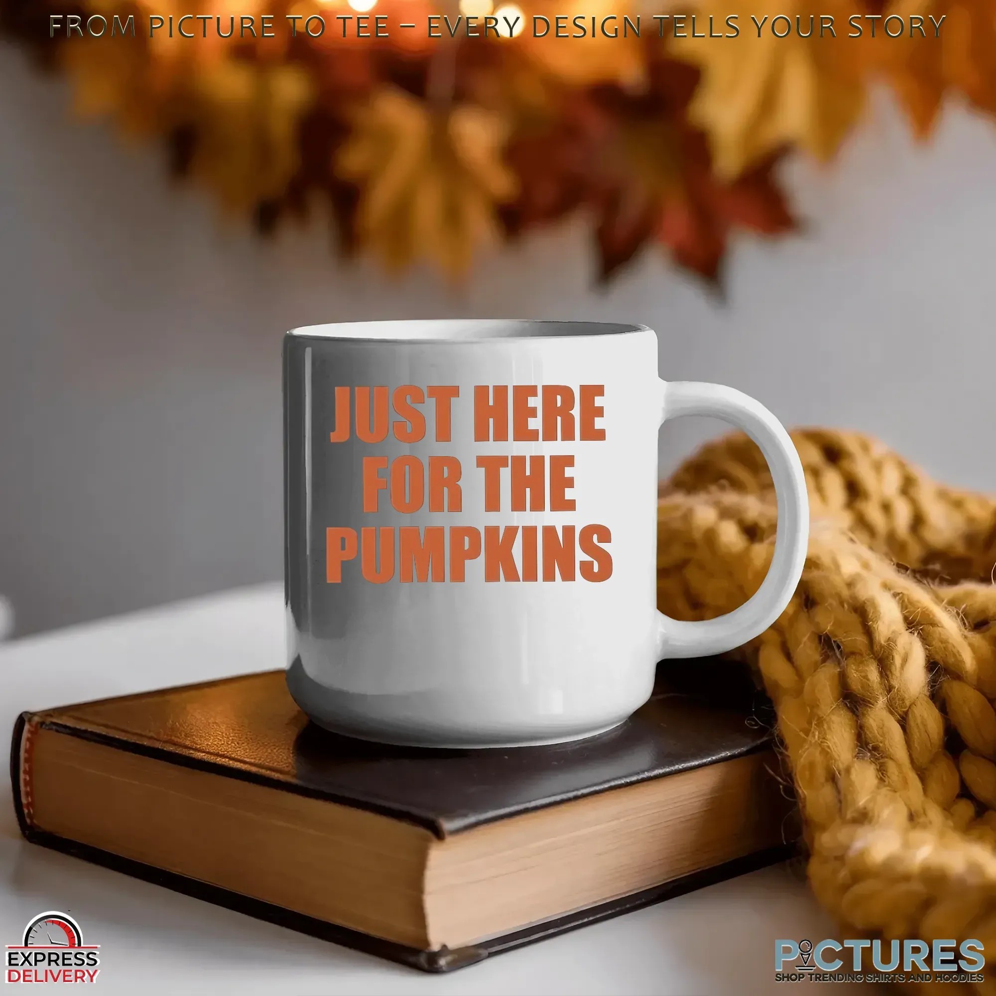 Just Here For The Pumpkins Halloween Spooky Season T Shirt