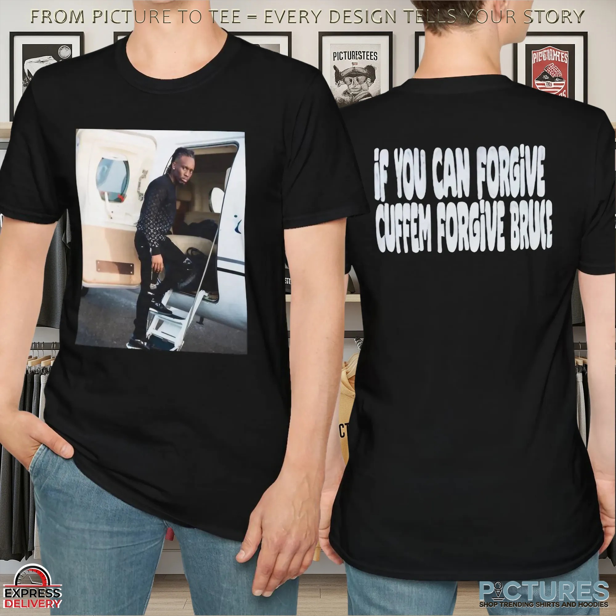 Kai Cenat If You Can Forgive Cuffem Forgive Bruke T Shirt