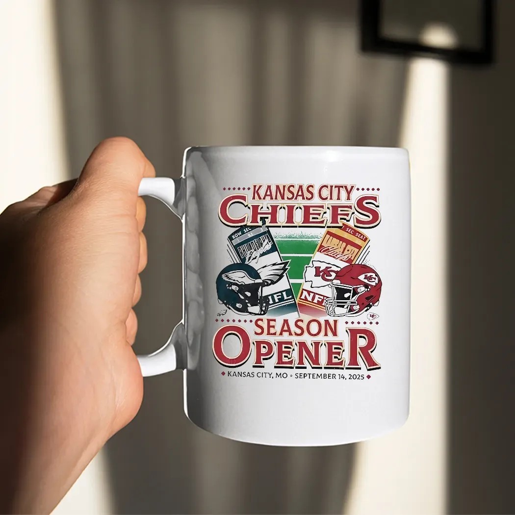 Kansas City Chiefs Vs Philadelphia Eagles September 2025 Home Season Opener Helmet T Shirt
