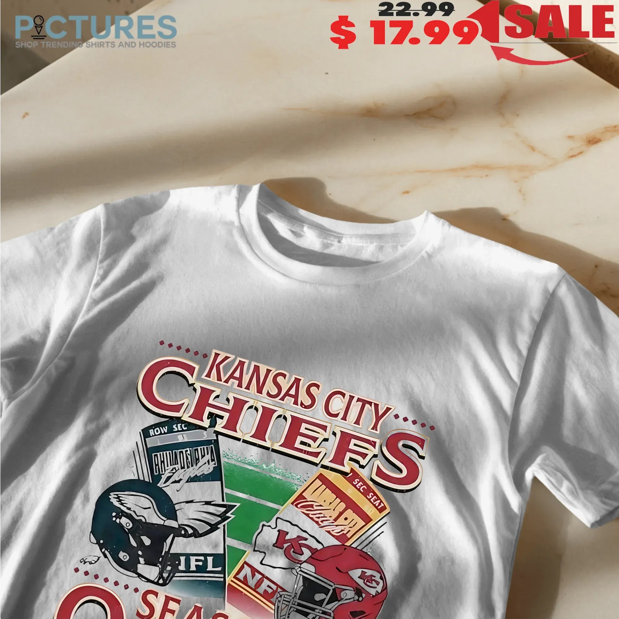 Kansas City Chiefs Vs Philadelphia Eagles September 2025 Home Season Opener Helmet T Shirt