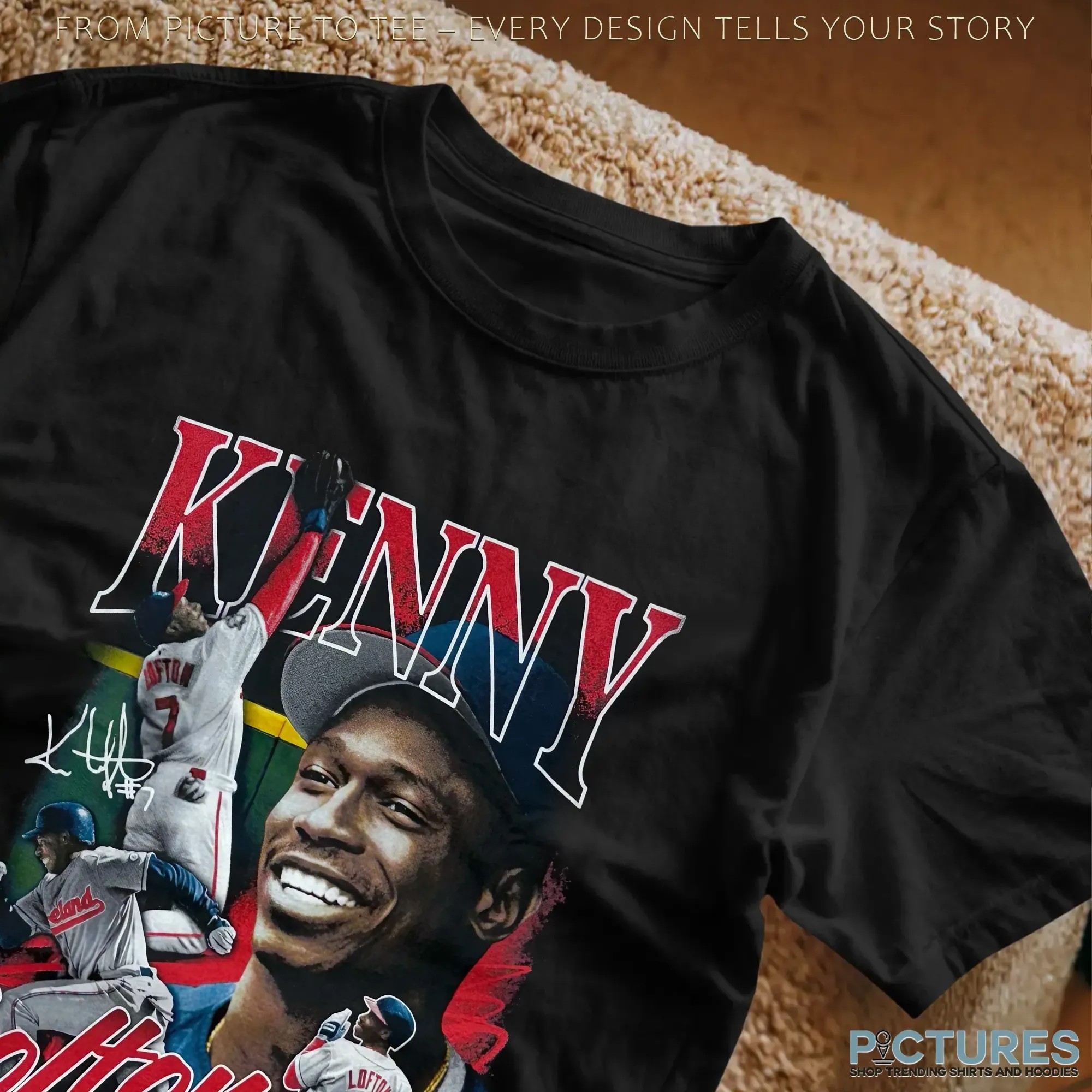 Kenny Lofton Vintage Bootleg T Shirt