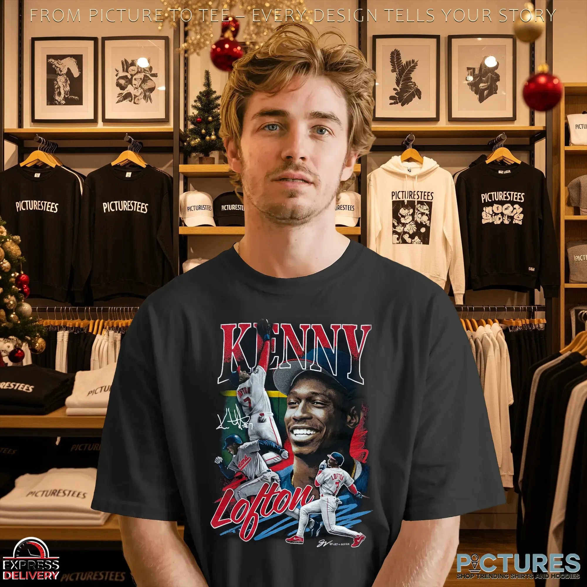 Kenny Lofton Vintage Bootleg T Shirt