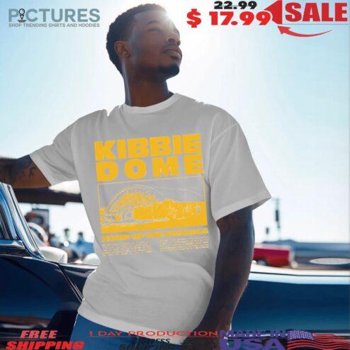 Kibbie Dome home of the Idaho Vandals Newspaper T Shirt