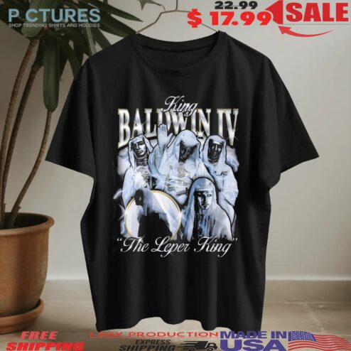 King Baldwin Iv The Leper King Kingdom Of Heaven Bootleg T Shirt