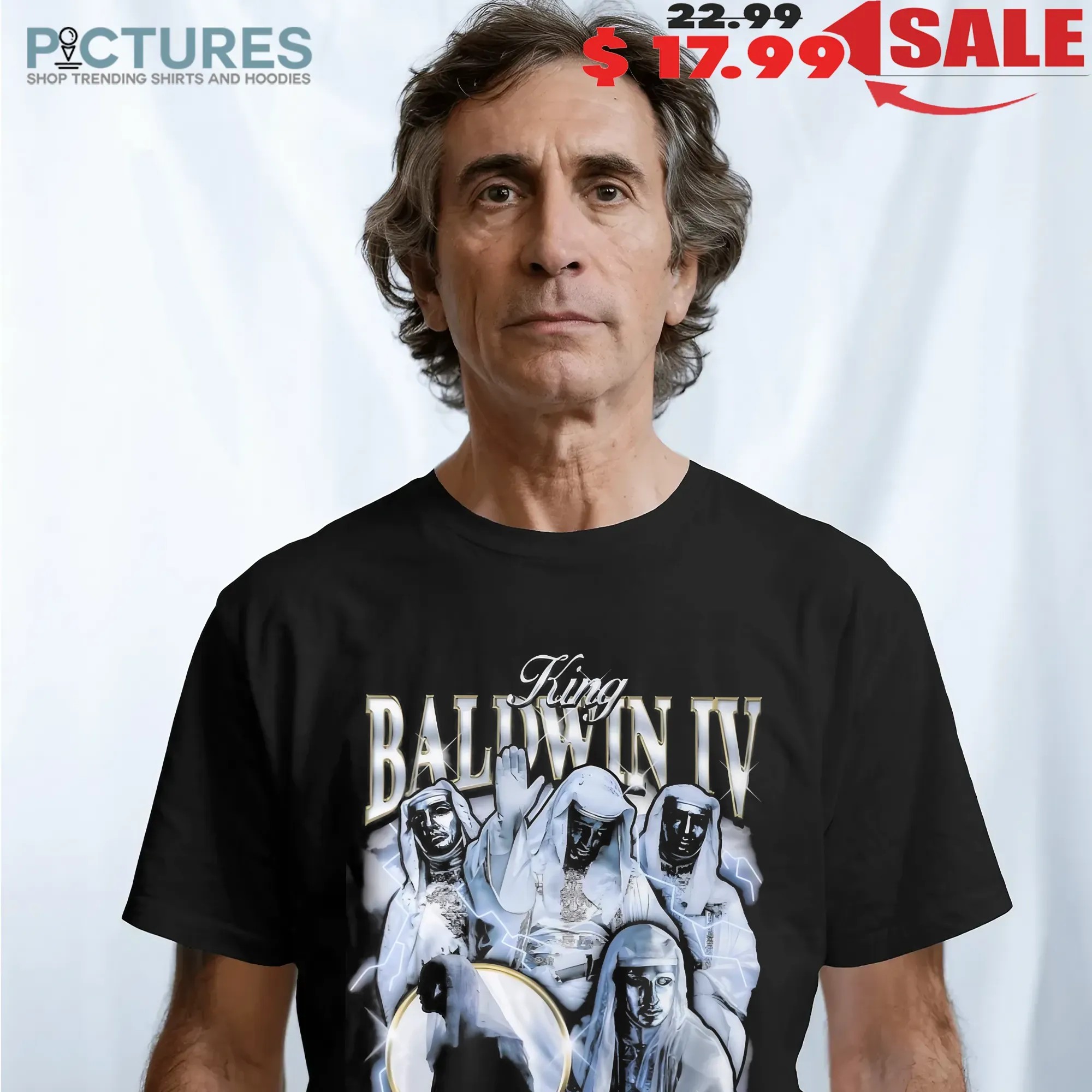 King Baldwin Iv The Leper King Kingdom Of Heaven Bootleg T Shirt