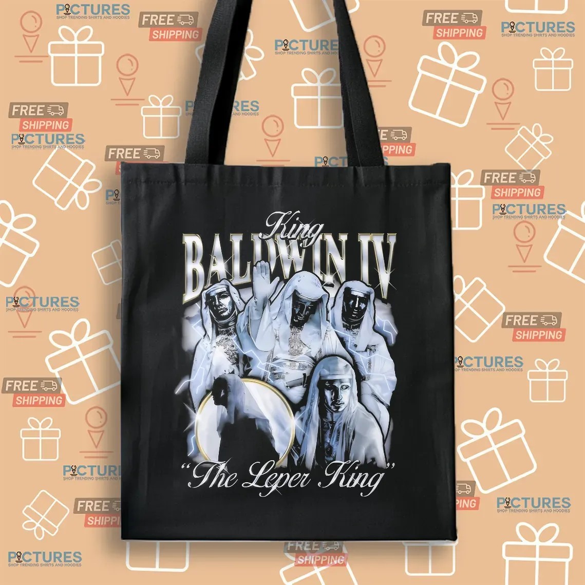 King Baldwin Iv The Leper King Kingdom Of Heaven Bootleg T Shirt