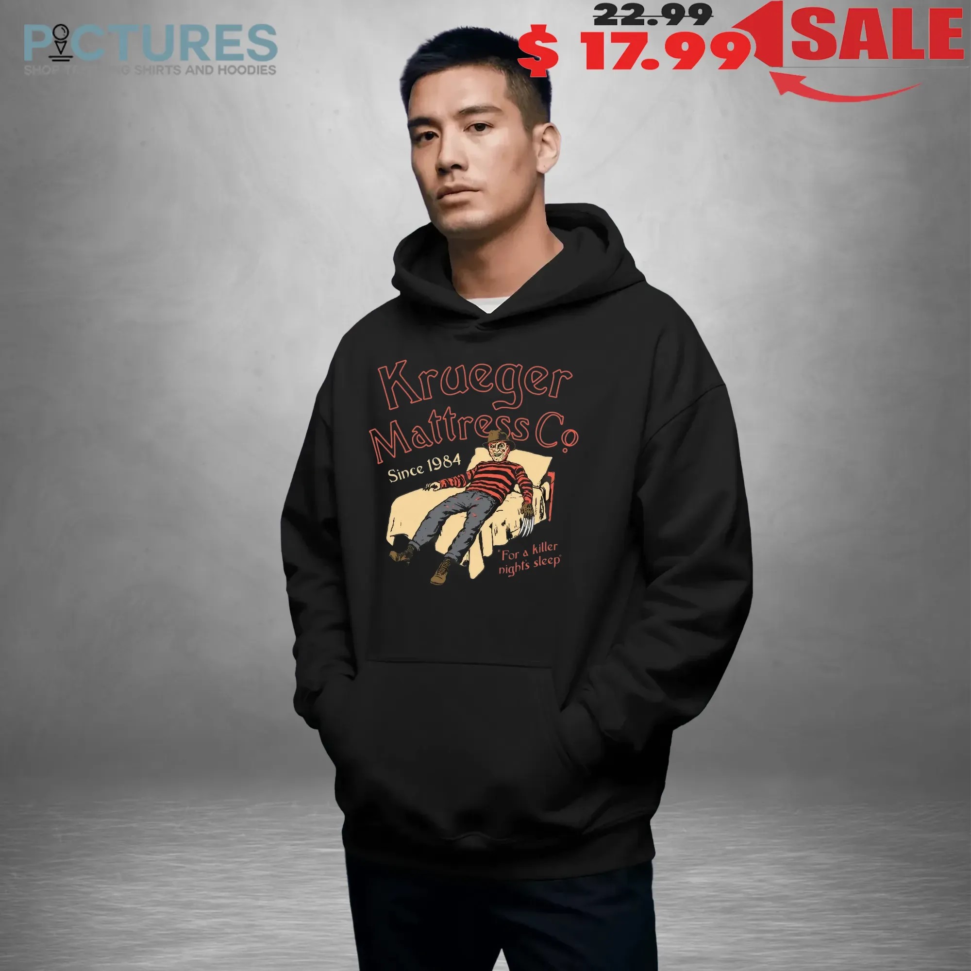 Krueger Mattress Co Since 1984 For A Killer Night's Sleep T Shirt