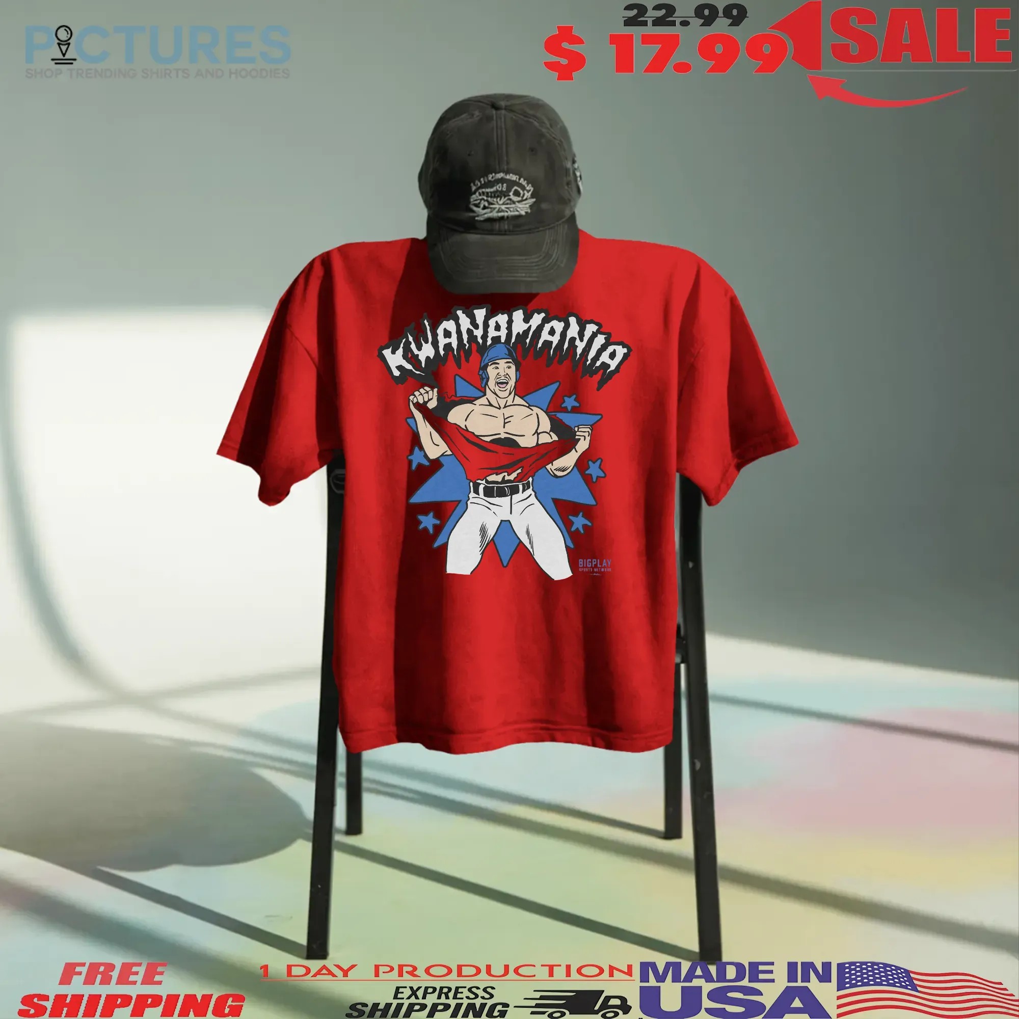 Kwanamania Cleveland Guardians Graphic T Shirt