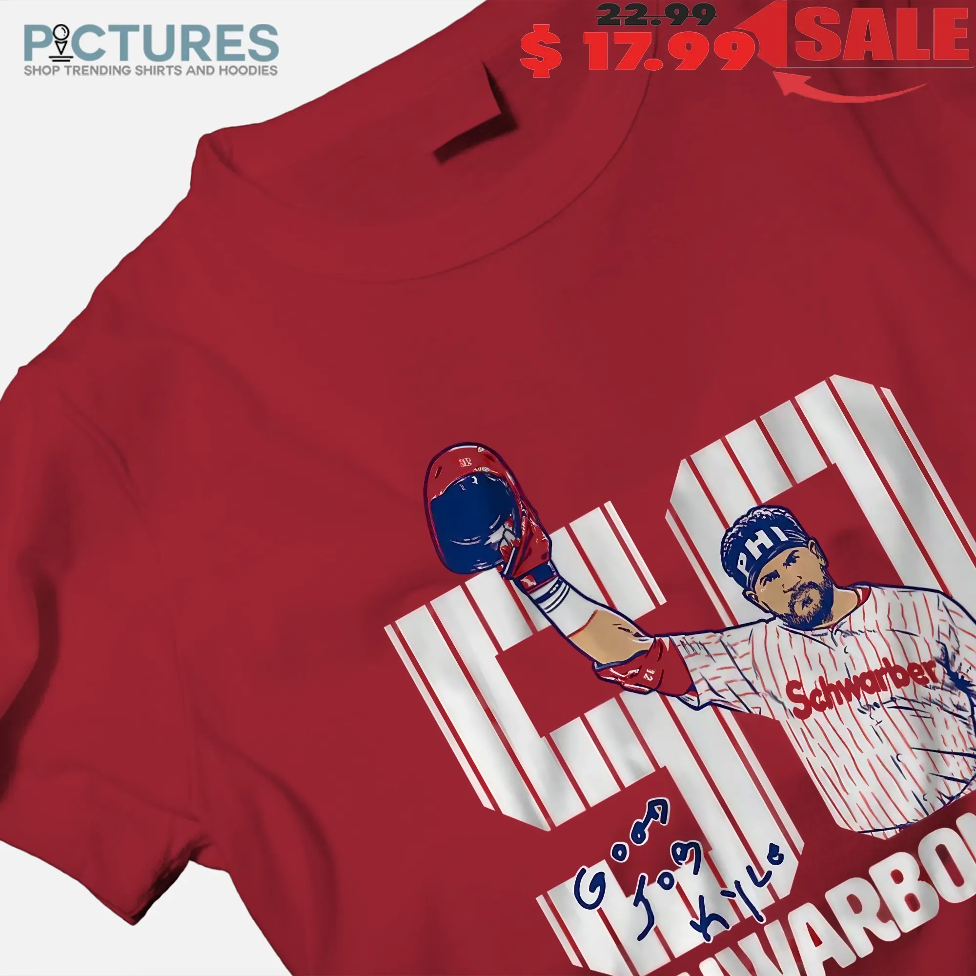 Kyle Schwarber Philadelphia Phillies 50 Schwarbombs Good Job Kyle T Shirt