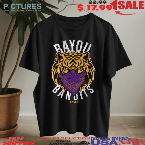 LSU Tigers Football Bayou Bandits T Shirt