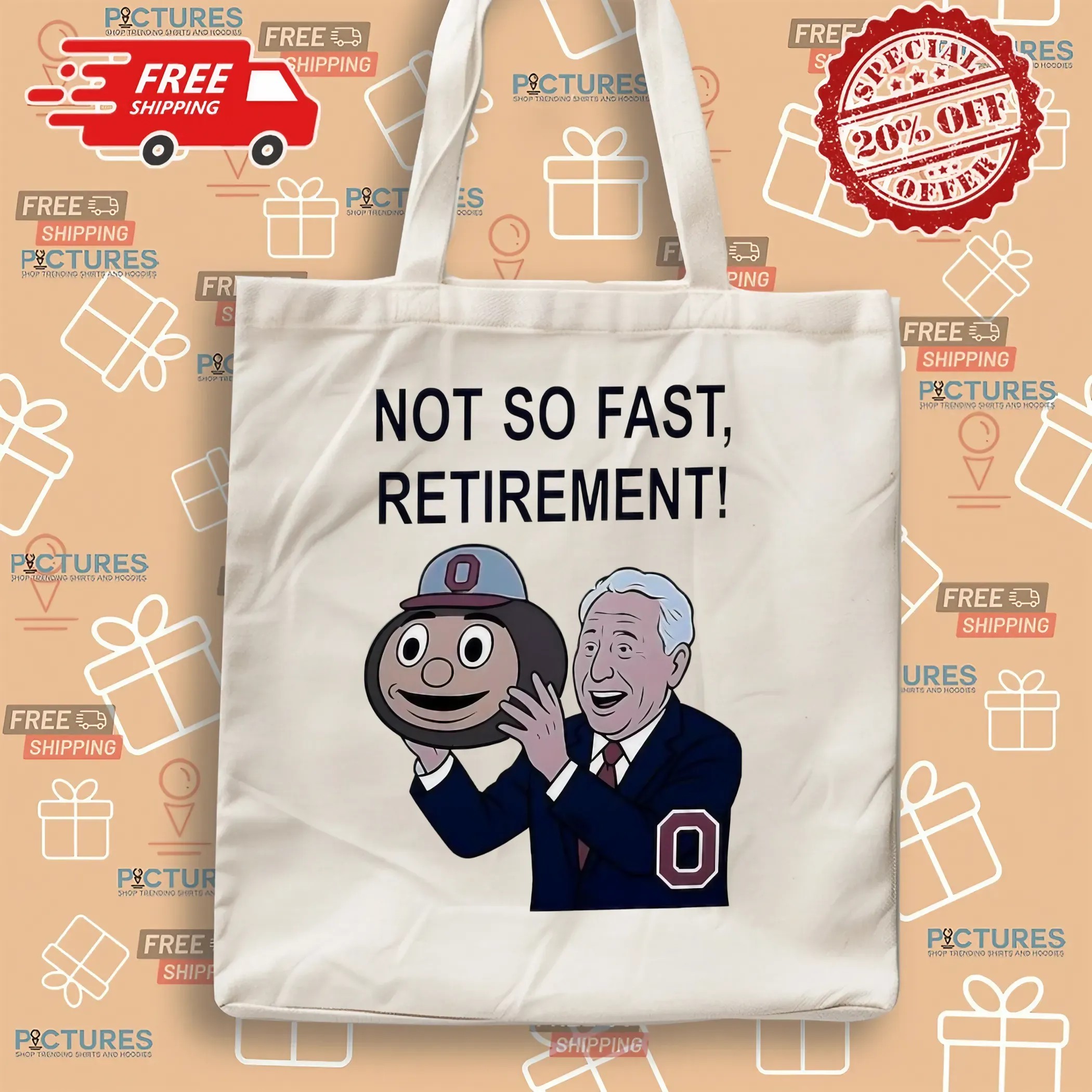 Lee Corso Not So Fast Retirement Ohio State Buckeyes T Shirt