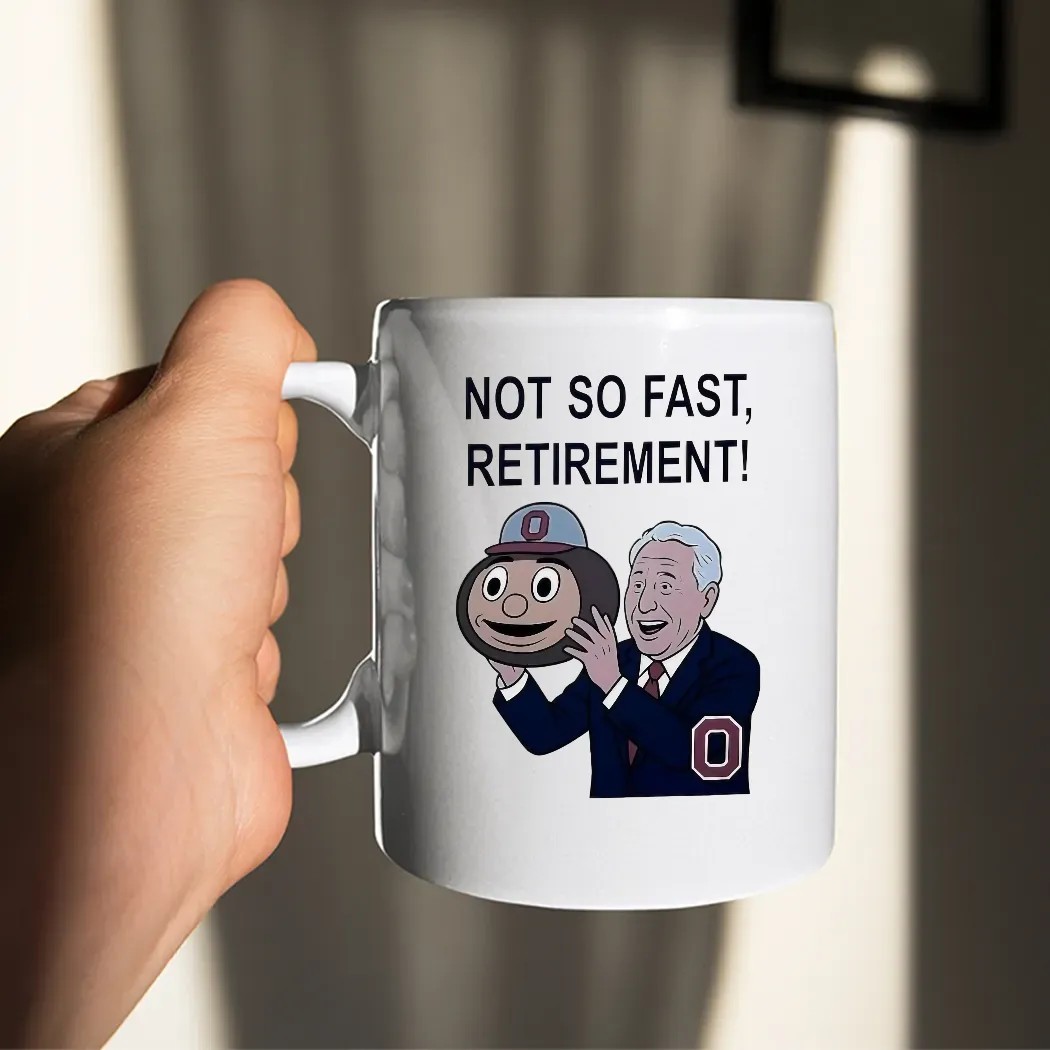 Lee Corso Not So Fast Retirement Ohio State Buckeyes T Shirt