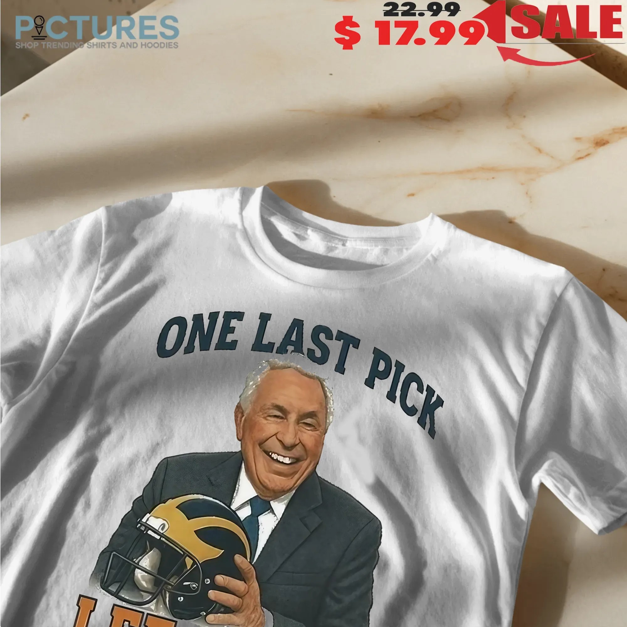 Lee Corso One Last Pick Vintage Football College Gameday T Shirt