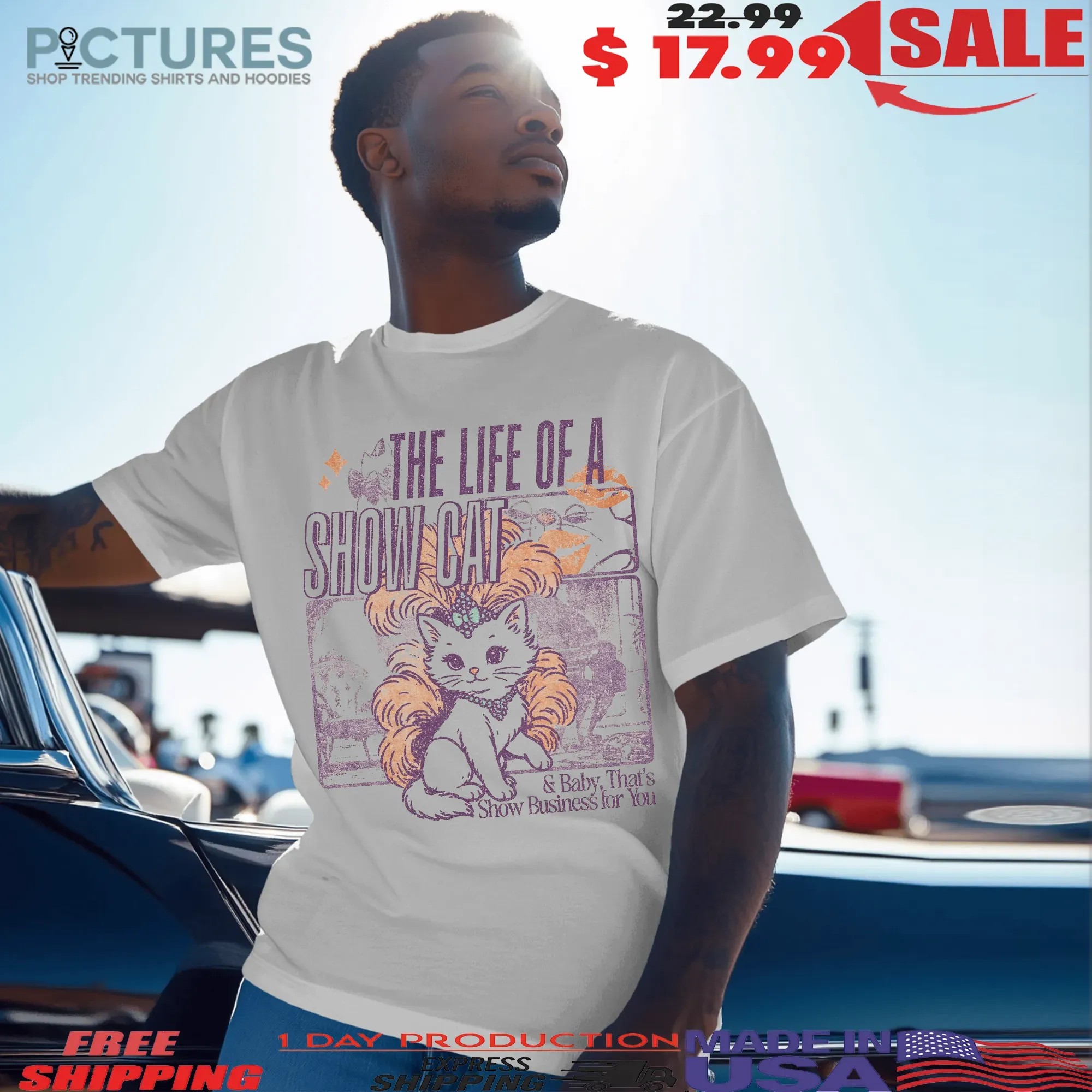 Life Of A Show Baby That's Show Business For You Cat T Shirt