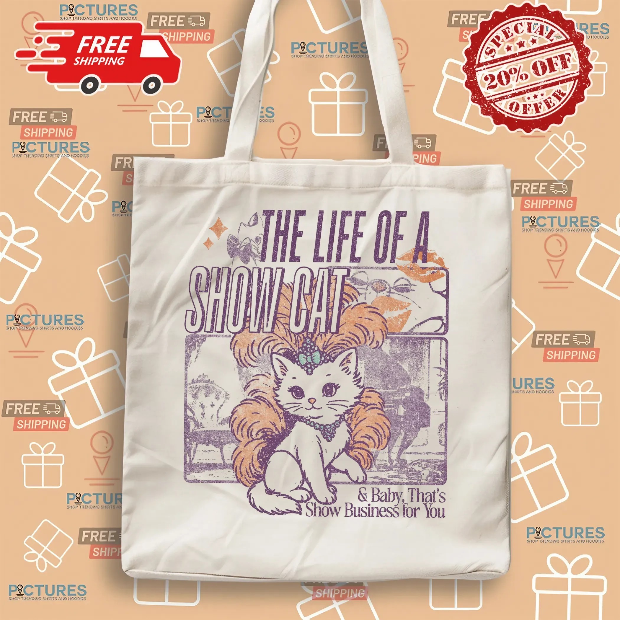 Life Of A Show Baby That's Show Business For You Cat T Shirt