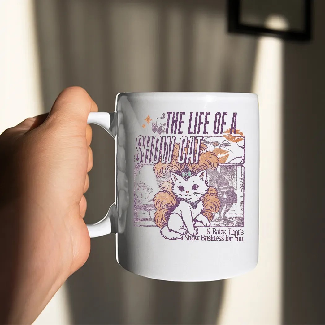 Life Of A Show Baby That's Show Business For You Cat T Shirt