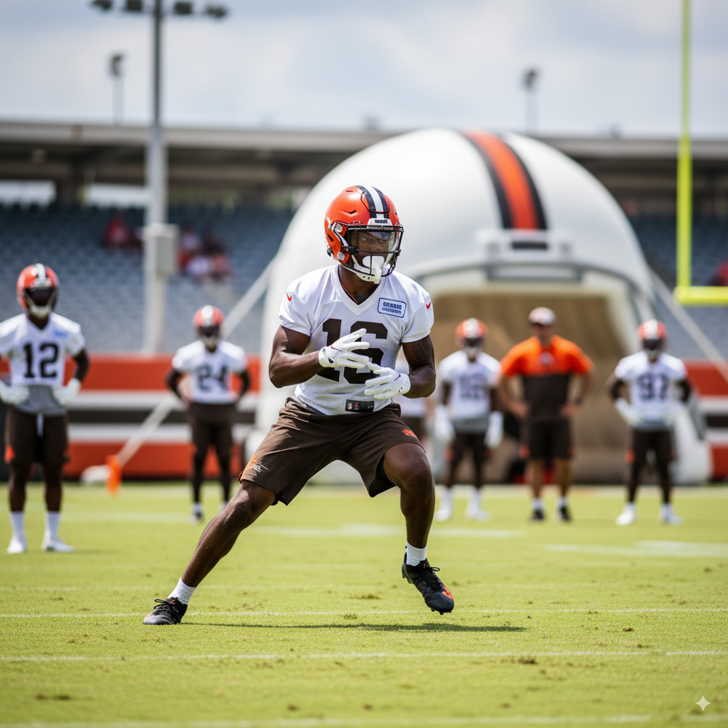 Look Who's Back! A Fan Favorite Returns to the Browns Practice Squad 1 Picturestees Customized Gifts