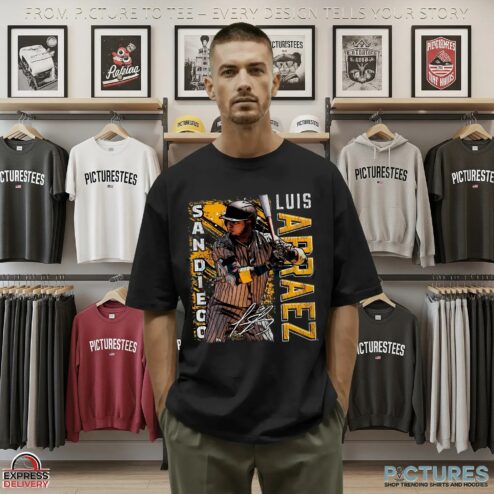 Luis Arraez San Diego Padres Gritty Signature T Shirt