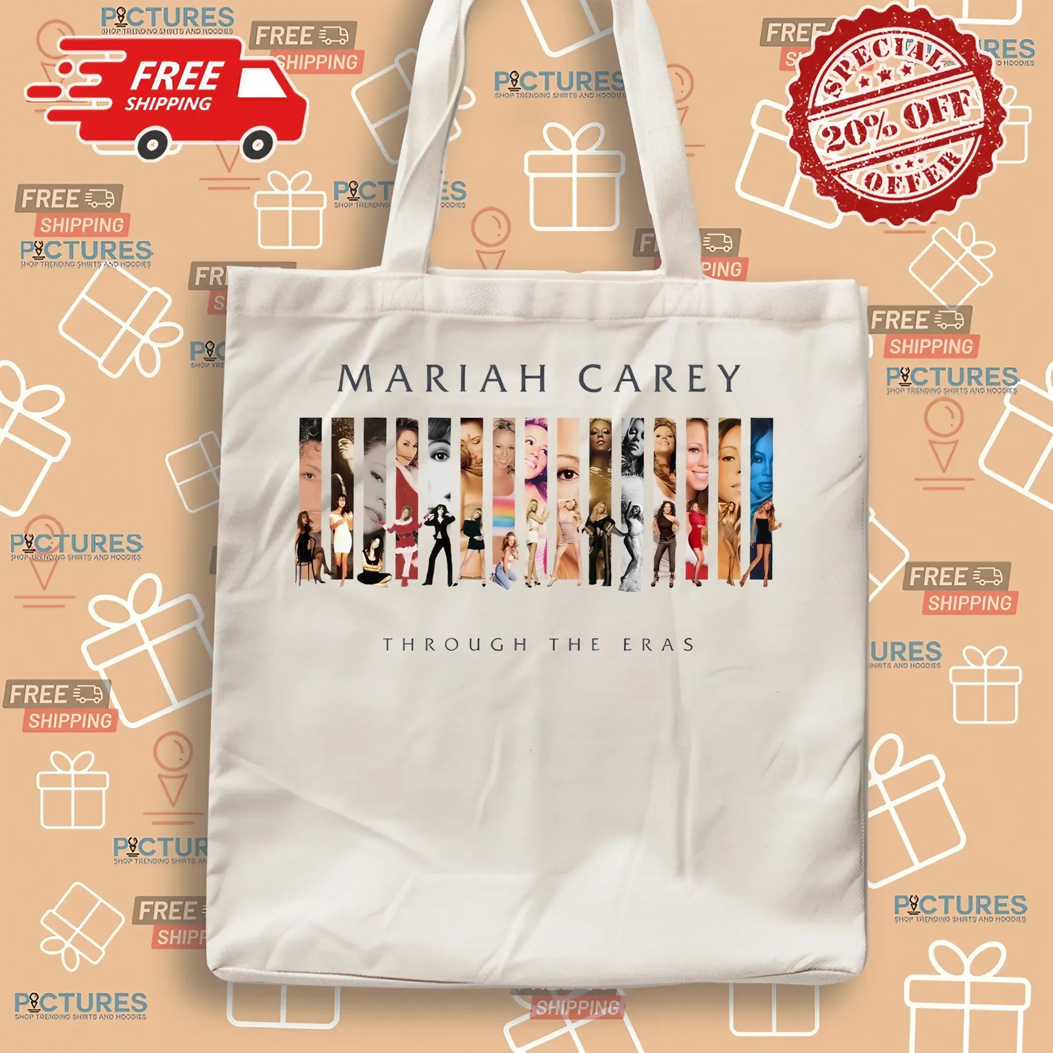 Mariah Carey Through The Eras Vintage T Shirt