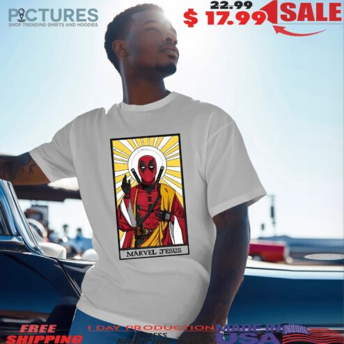 Marvel Jesus Graphic T Shirt