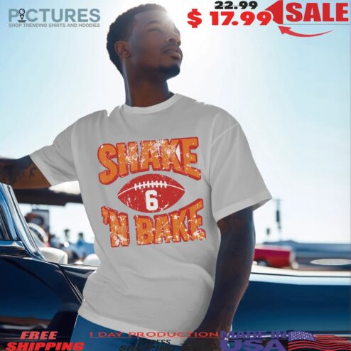 Mayfield Tampa Bay Football Shake N Bake Baker T Shirt