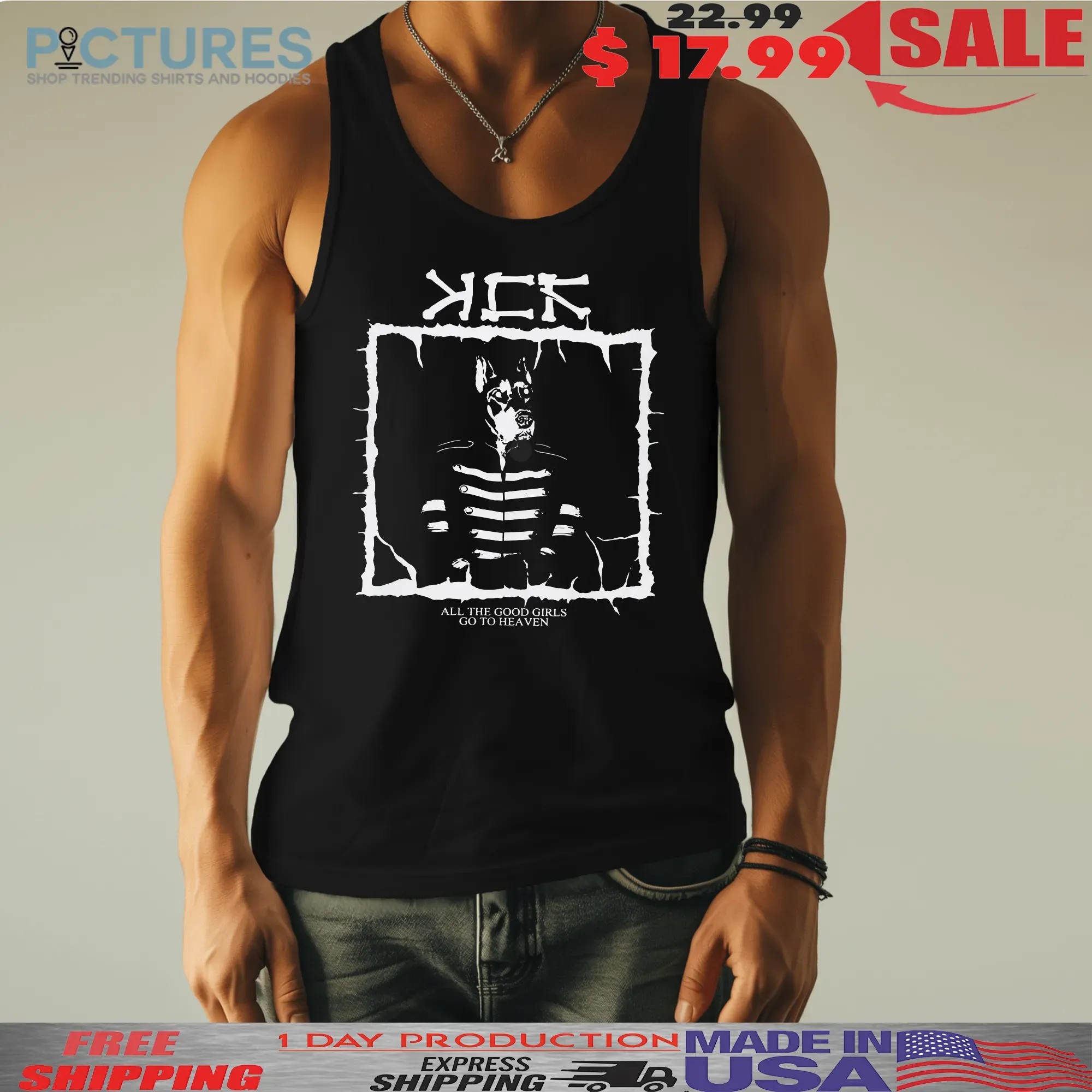 Mcr Chicago Dog All Good Girls Go To Heaven My Chemical Romance T Shirt