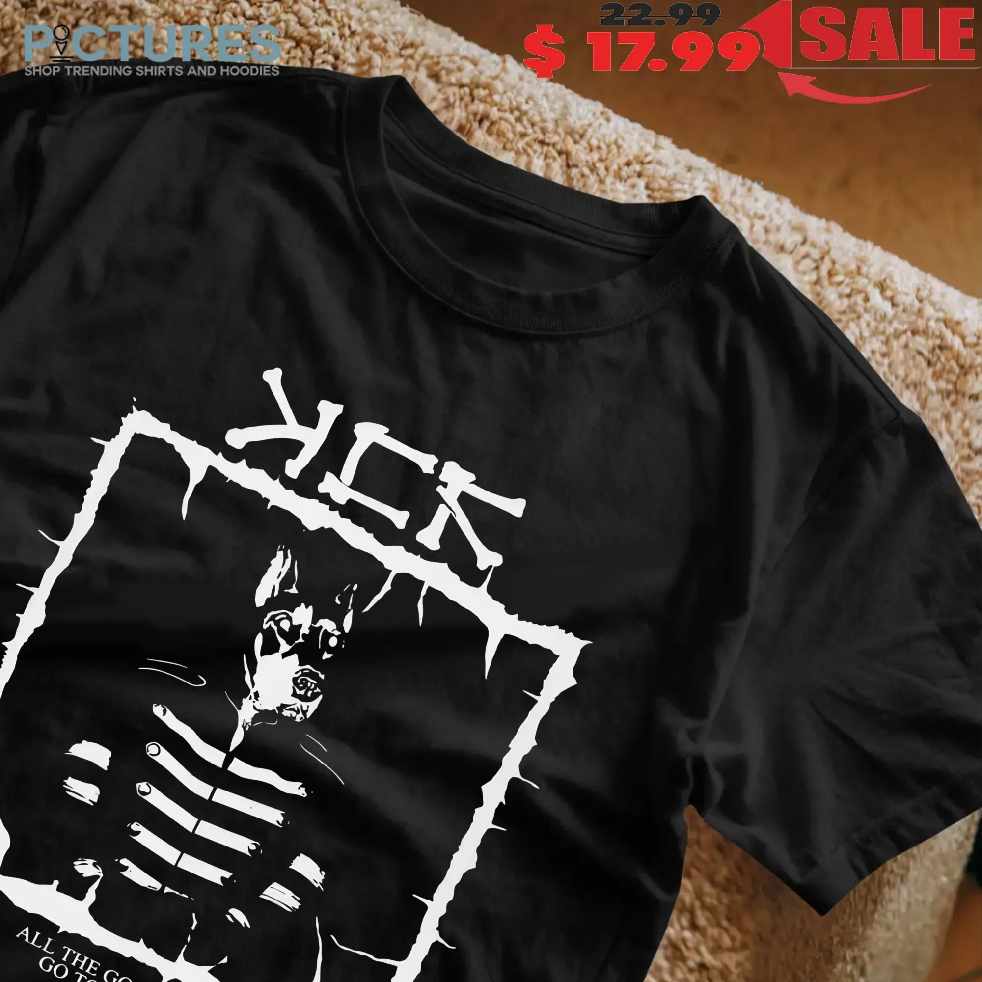 Mcr Chicago Dog All Good Girls Go To Heaven My Chemical Romance T Shirt