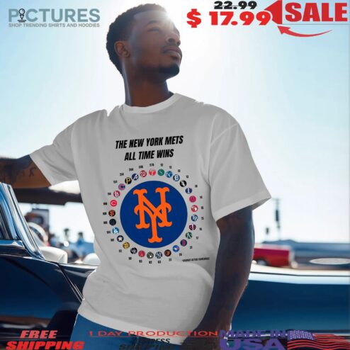 Mets All-time Wins Against Every Active MLB Franchise T Shirt