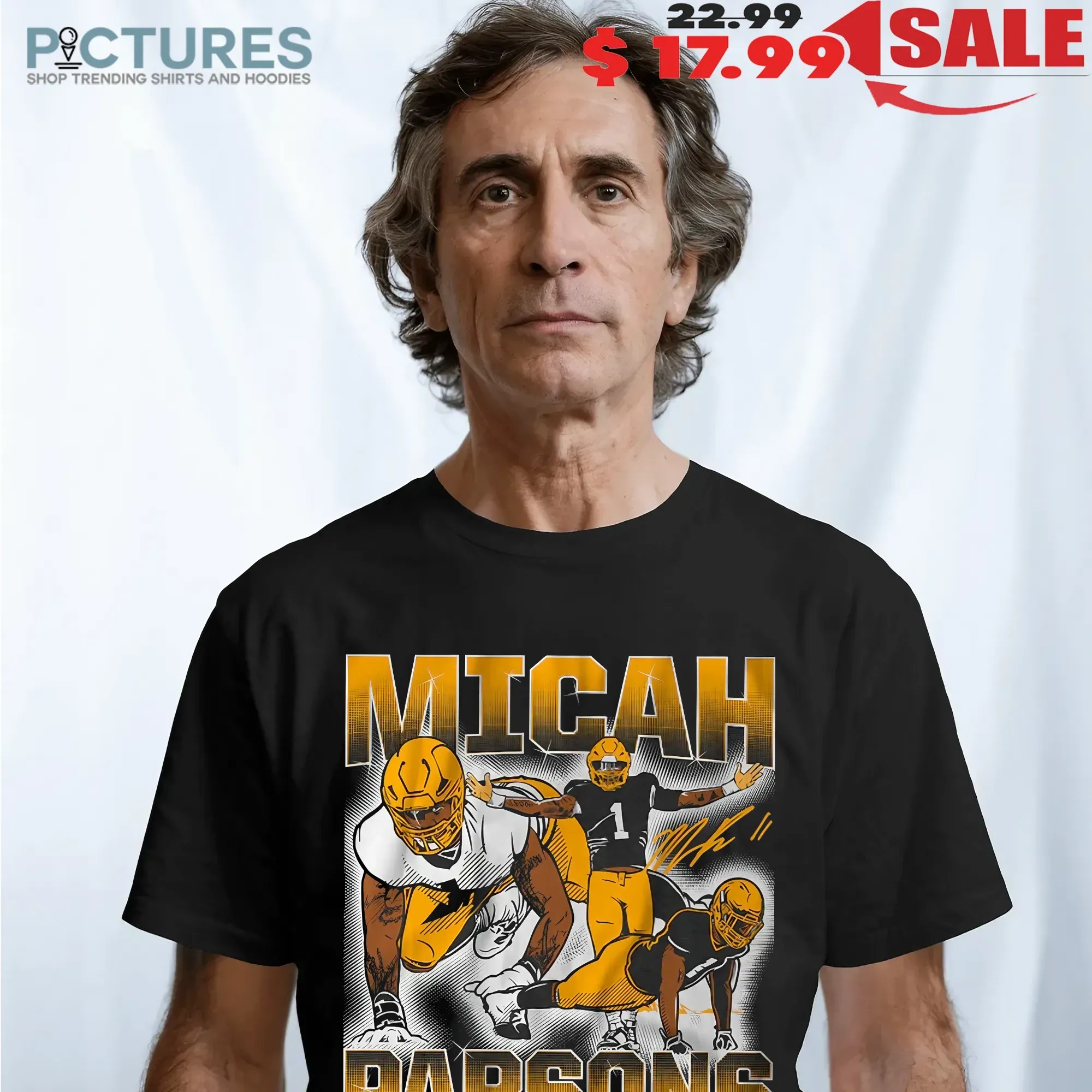 Micah Parsons Masterpiece Vintage Bootleg Graphic T Shirt