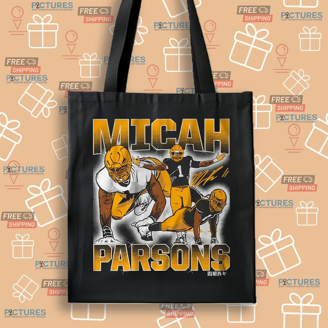 Micah Parsons Masterpiece Vintage Bootleg Graphic T Shirt