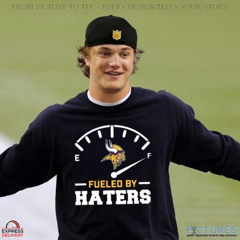 Minnesota Vikings Fueled By Haters T Shirt