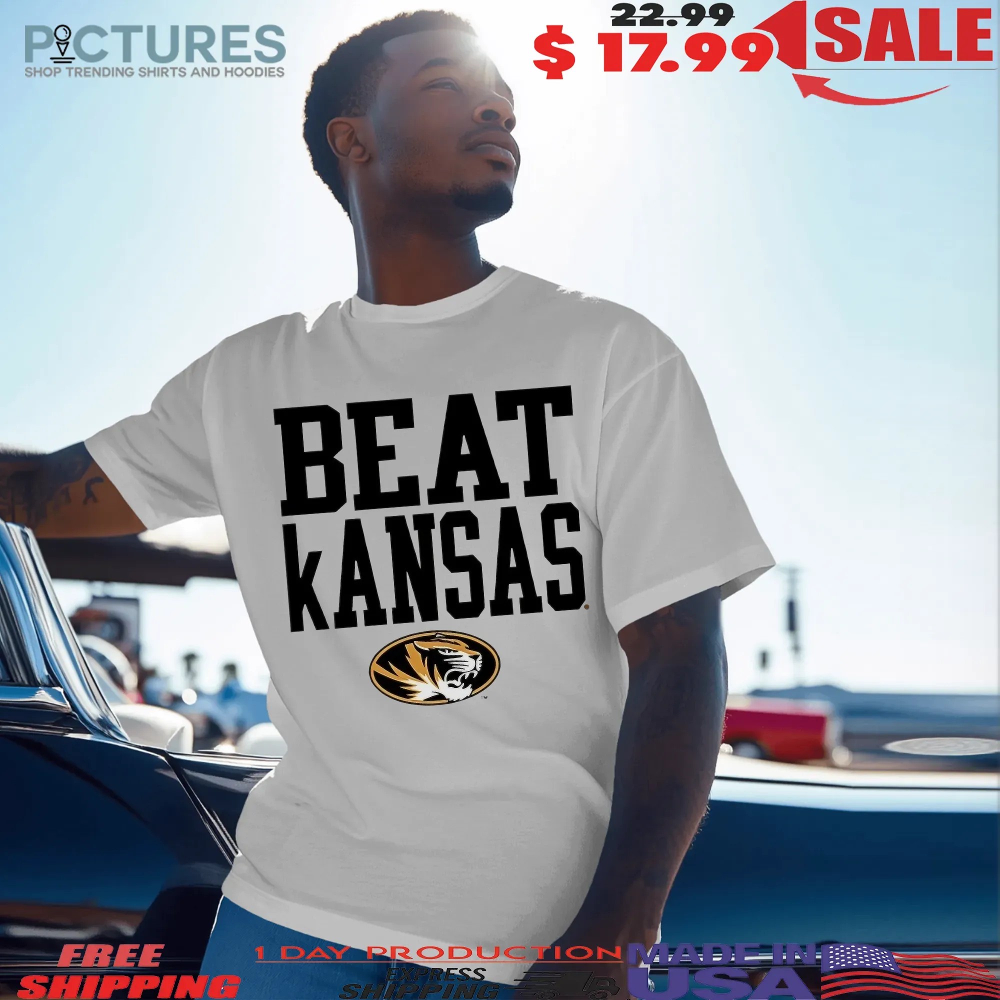 Missouri Tigers Beat Kansas T Shirt